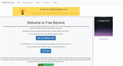 Desktop Screenshot of freebitcoins.com